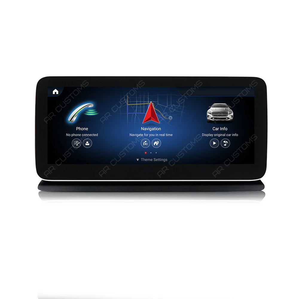 Head Unit Upgrade Installation — Mercedes CLS CLASS C218/X218 2011-2018 – head unit installation view