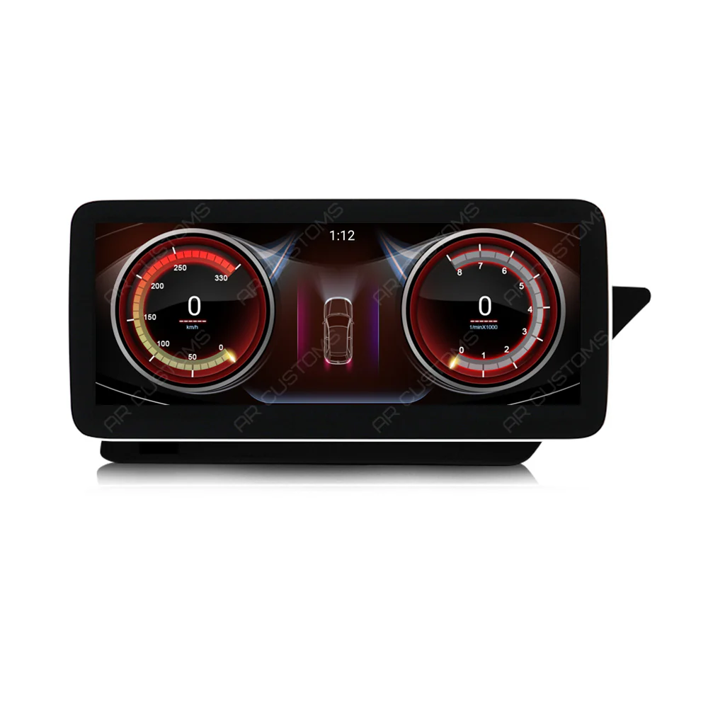 Head Unit Upgrade Installation — Mercedes E CLASS COUPE/CONVERTABLE C207/A207 2010-2015 – head unit installation view