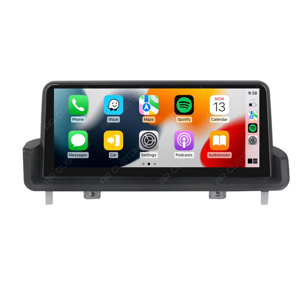 Head Unit Upgrade Installation — BMW 3 series/M3 E90/E91/E92/E93/ 2005-2012 – head unit installation view