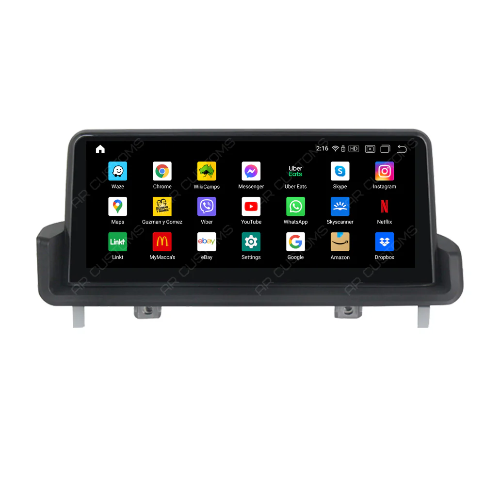 Head Unit Upgrade Installation — BMW 3 series/M3 E90/E91/E92/E93/ 2005-2012 – head unit installation view