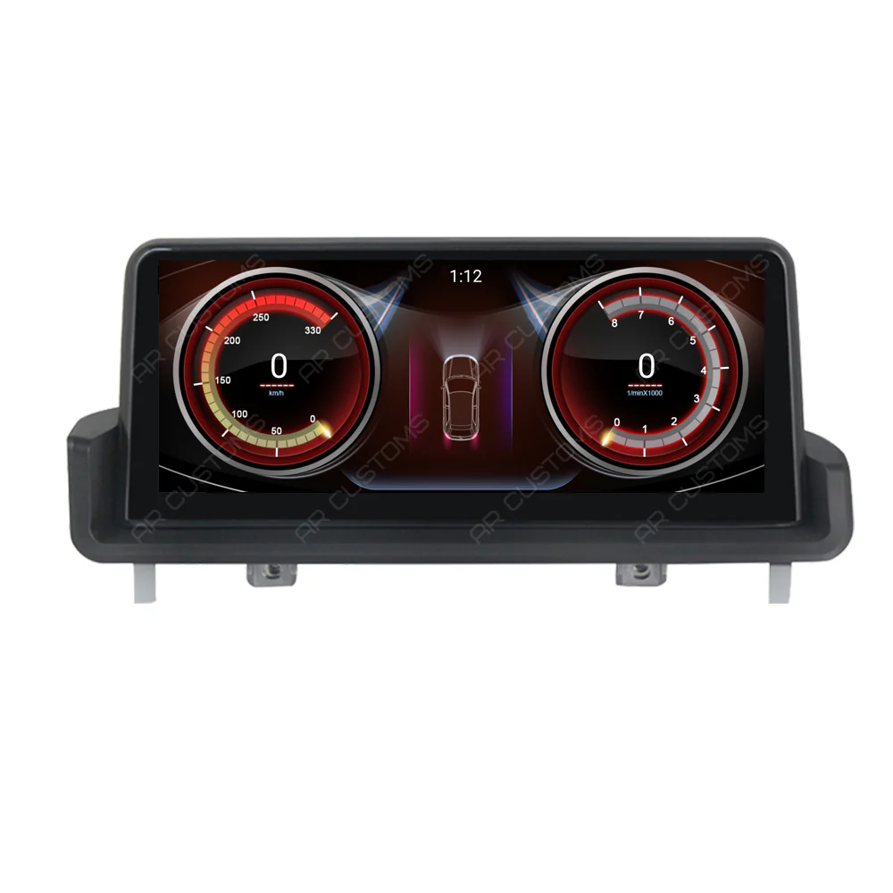 Head Unit Upgrade Installation — BMW 3 series/M3 E90/E91/E92/E93/ 2005-2012 – head unit installation view