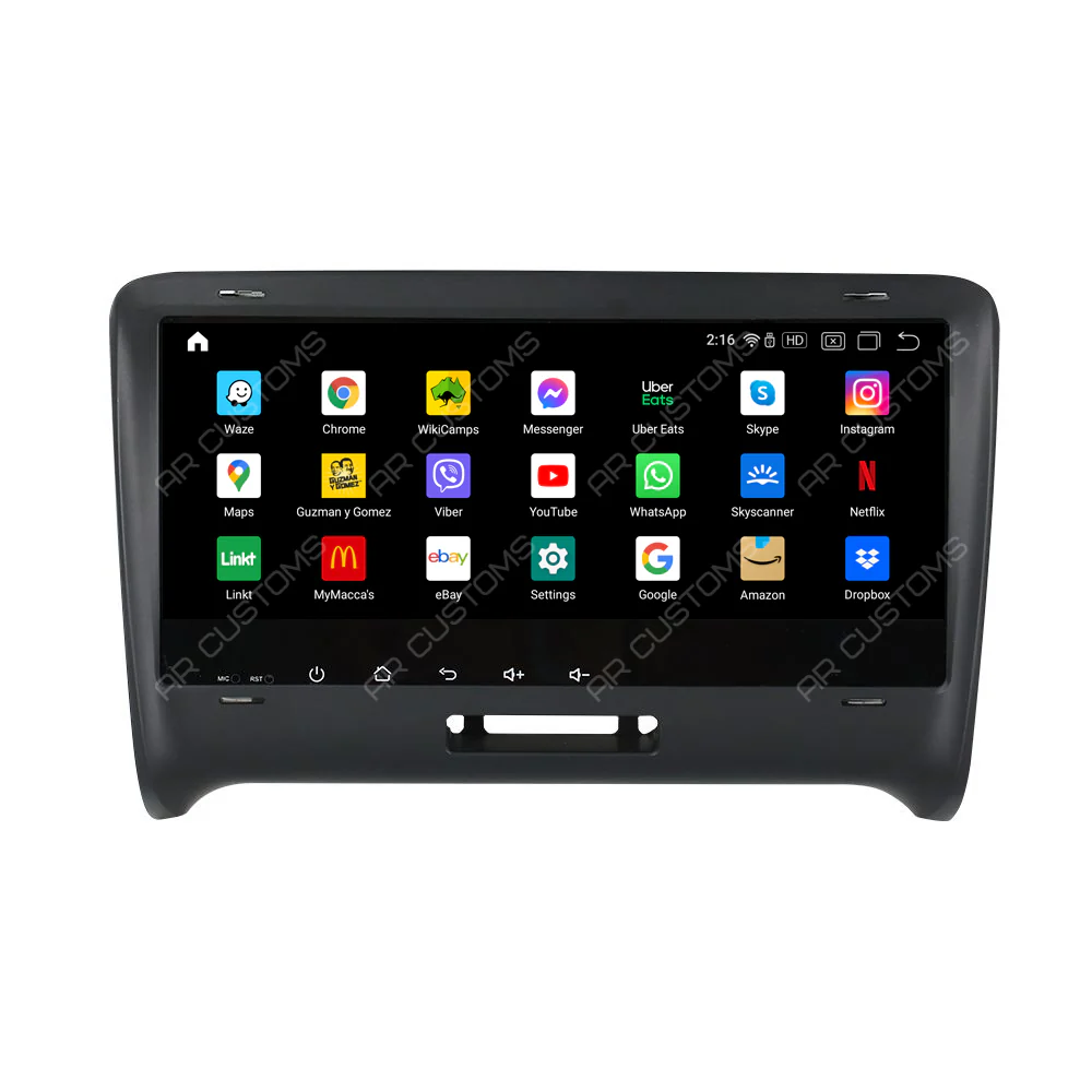 Head Unit Upgrade Installation — Audi TT/TTS/TTRS 8J 2006-2013 – head unit installation view