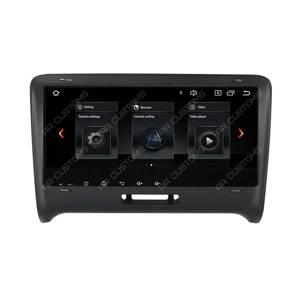 Head Unit Upgrade Installation — Audi TT/TTS/TTRS 8J 2006-2013 – head unit installation view