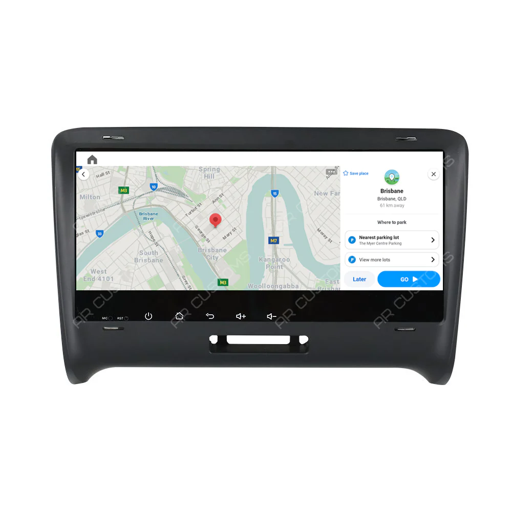 Head Unit Upgrade Installation — Audi TT/TTS/TTRS 8J 2006-2013 – head unit installation view