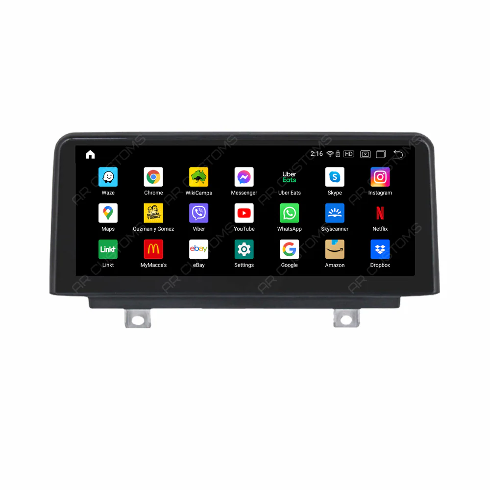 Head Unit Upgrade Installation — BMW 4 series/M4 F32/F33/F36/F82/F83 2013-2019 – head unit installation view