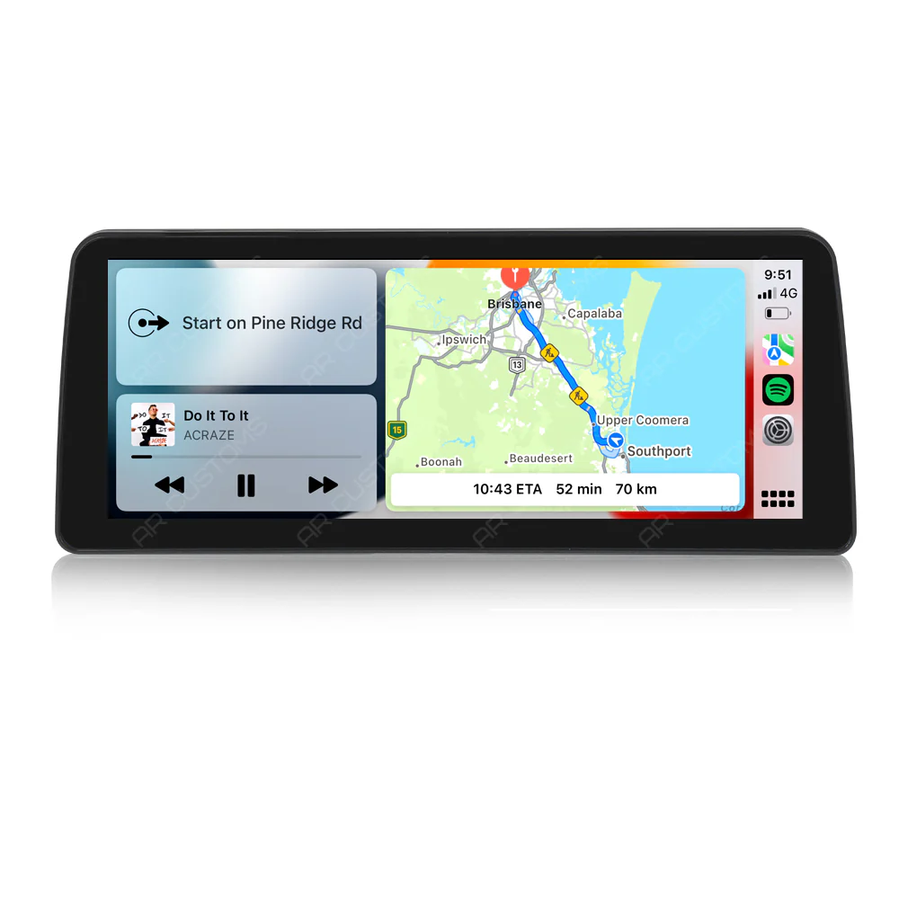 Head Unit Upgrade Installation — BMW 4 series/M4 F32/F33/F36/F82/F83 2013-2019 – head unit installation view