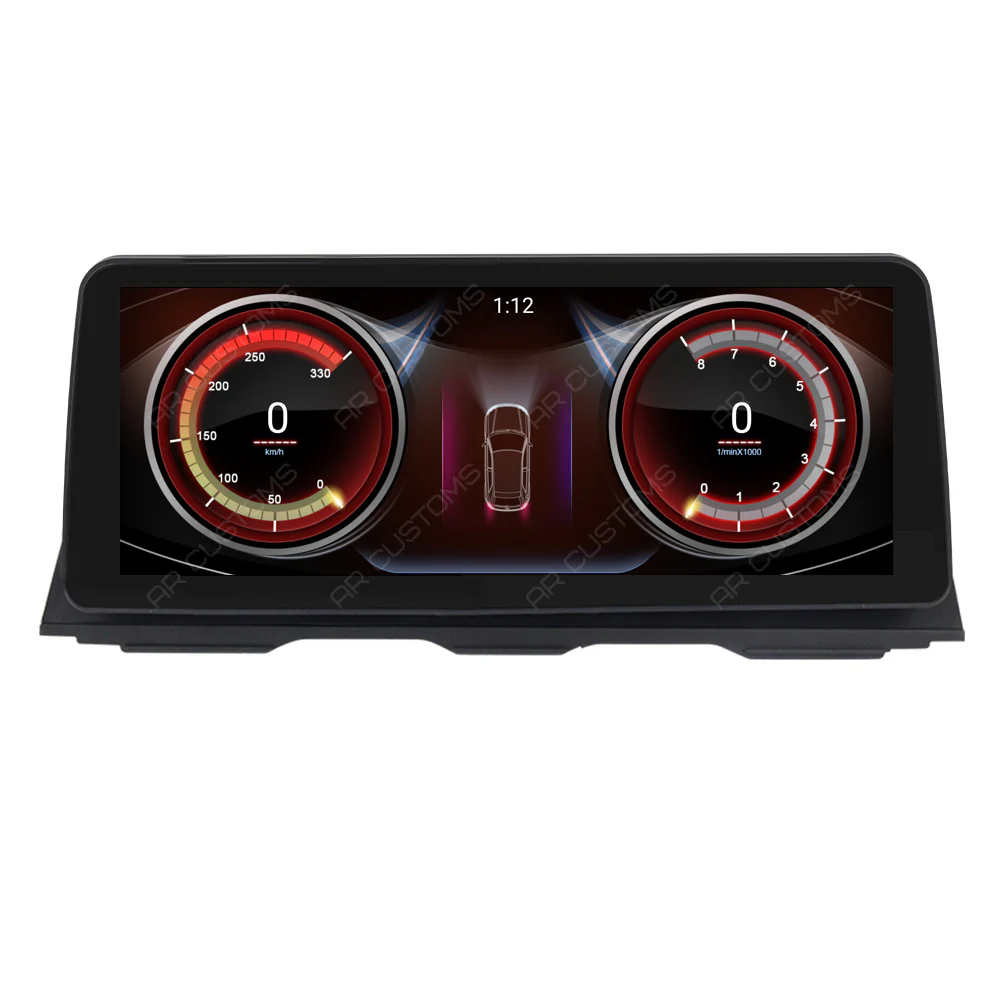 Head Unit Upgrade Installation — BMW 5 series GT F07 2009-2017 – head unit installation view