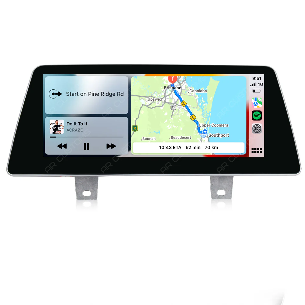 Head Unit Upgrade Installation — BMW 5 series/M5 G30/G31 2017+ – head unit installation view