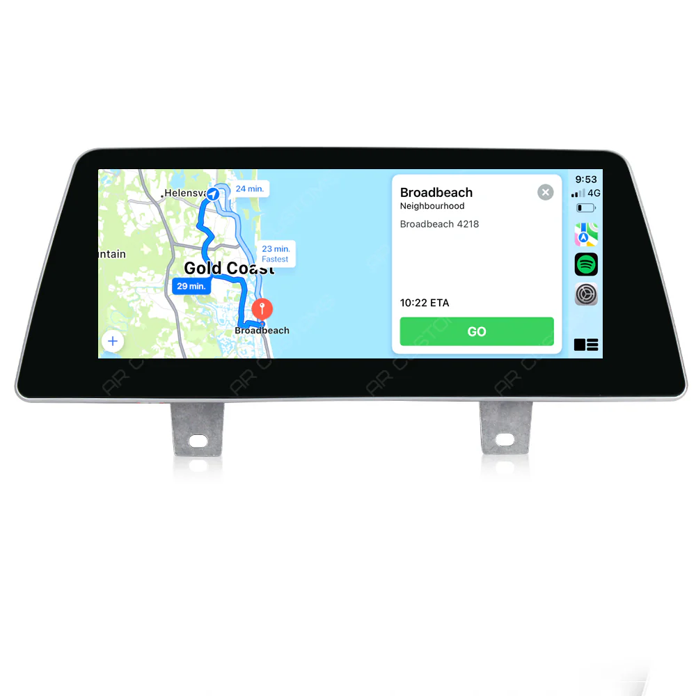 Head Unit Upgrade Installation — BMW 5 series/M5 G30/G31 2017+ – head unit installation view