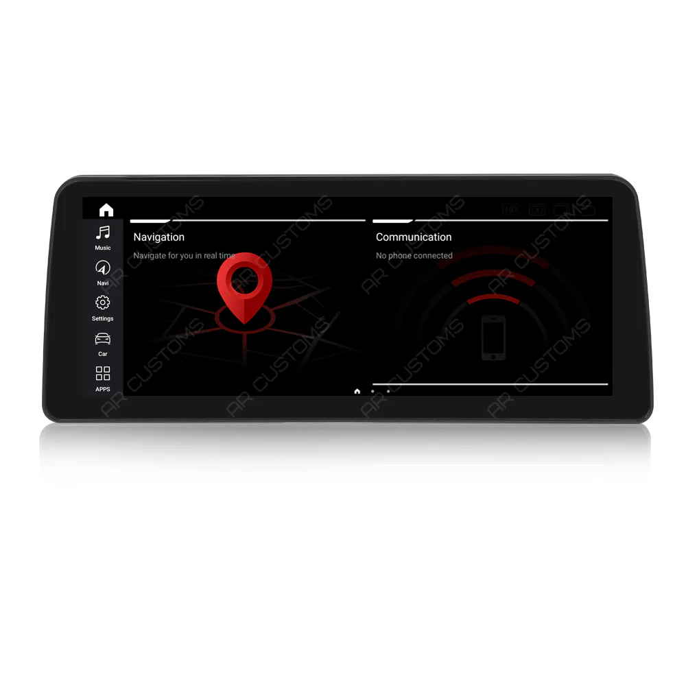Head Unit Upgrade Installation — BMW 6 series/M6 E63/E64 2003-2010 – head unit installation view