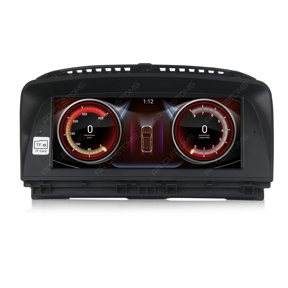 Head Unit Upgrade Installation — BMW 7 series E66 LCI MODEL 2006-2009 – head unit installation view