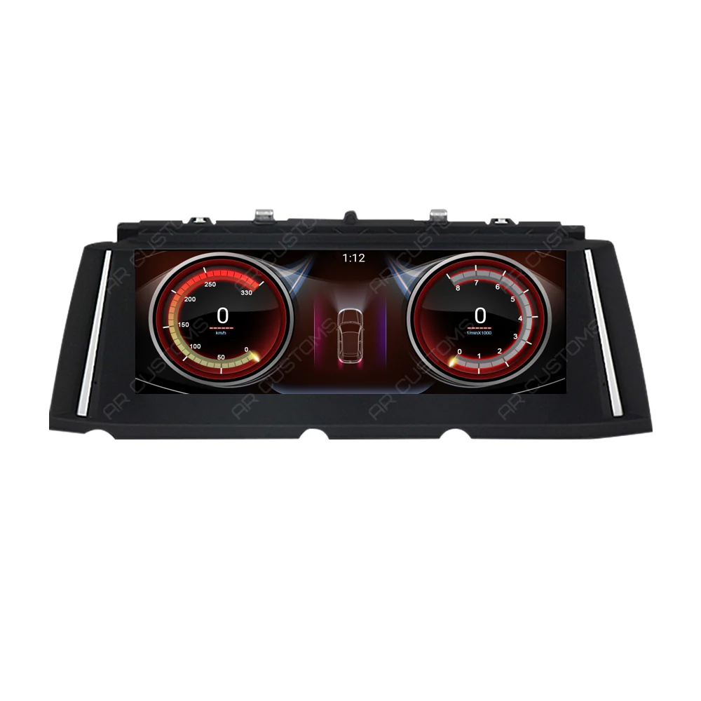 Head Unit Upgrade Installation — BMW 7 series F01/F02 2009-2015 – head unit installation view