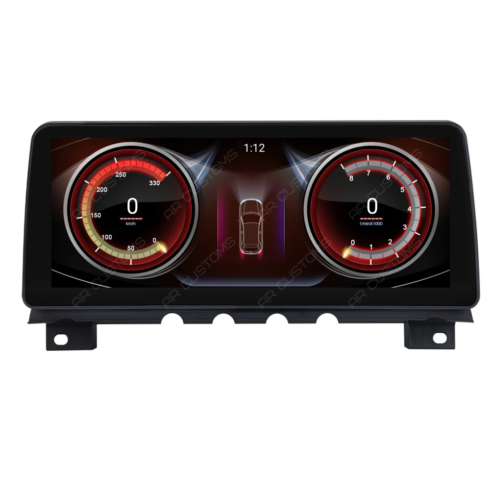 Head Unit Upgrade Installation — BMW 7 series F01/F02 2009-2015 – head unit installation view