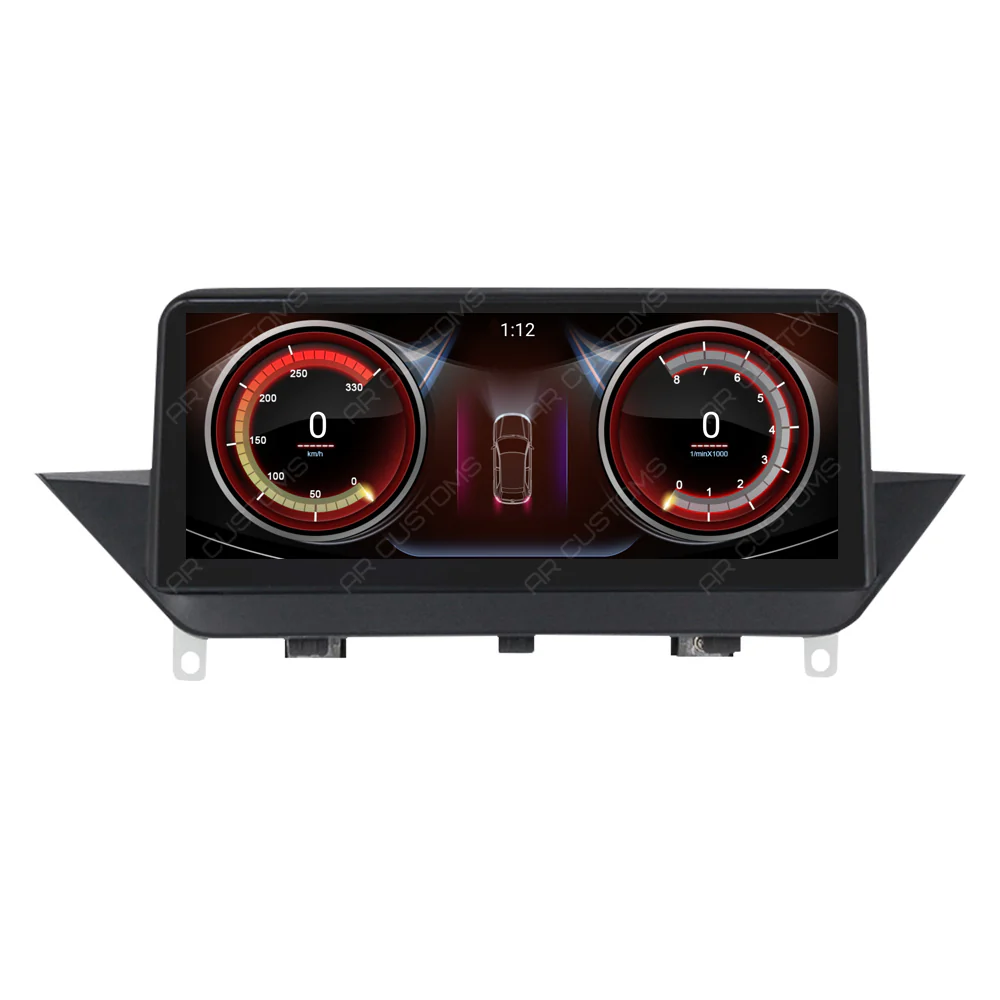 Head Unit Upgrade Installation — BMW X1 E84 2009-2015 – head unit installation view