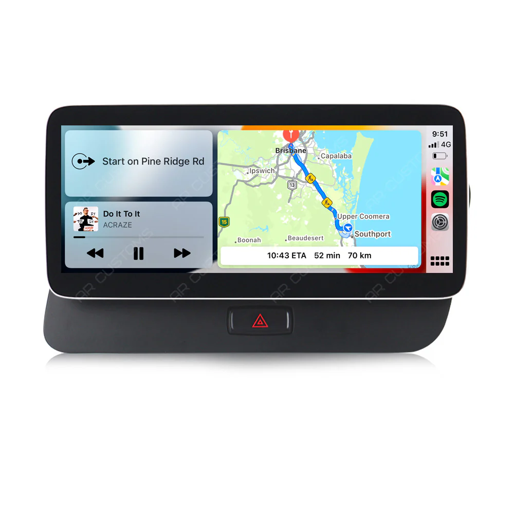 Head Unit Upgrade Installation — Audi Q5 SQ5 RSQ5 8R 2008-2018 – head unit installation view