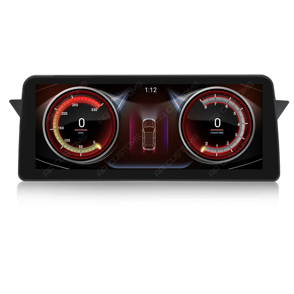 Head Unit Upgrade Installation — BMW X1 E84 2009-2015 – head unit installation view