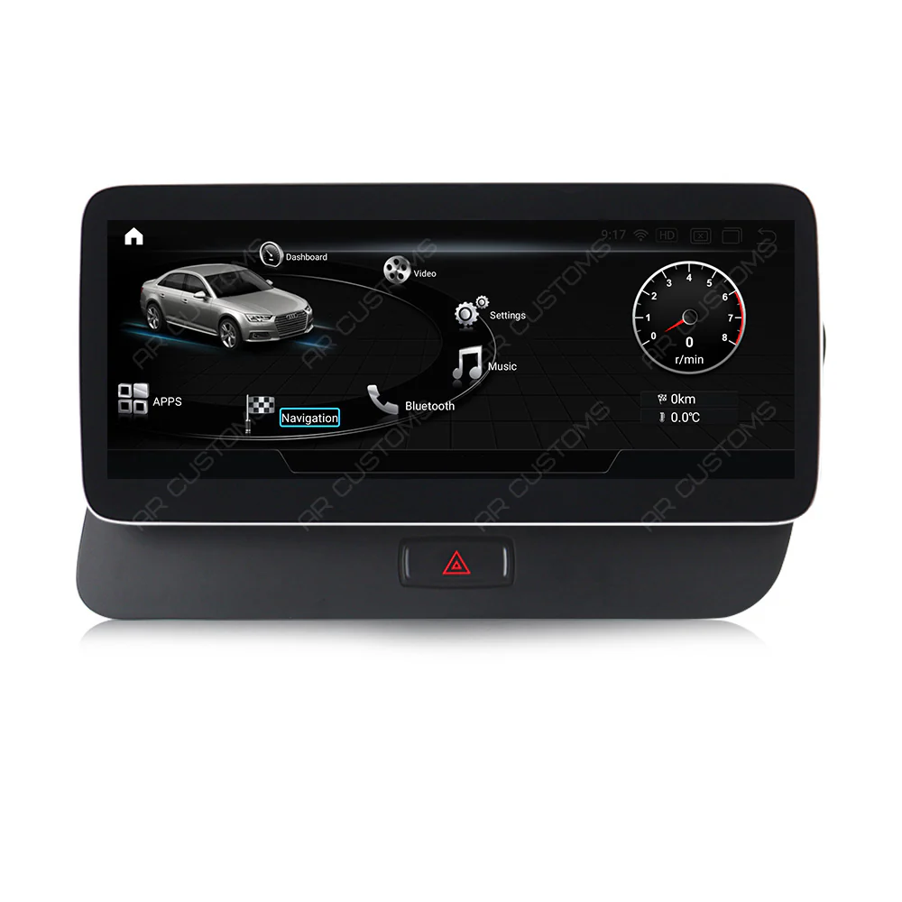 Head Unit Upgrade Installation — Audi Q5 SQ5 RSQ5 8R 2008-2018 – head unit installation view