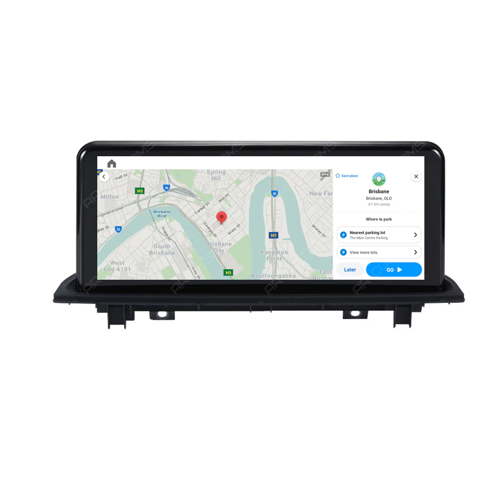 Head Unit Upgrade Installation — BMW X1 F48 2015-2022 – head unit installation view