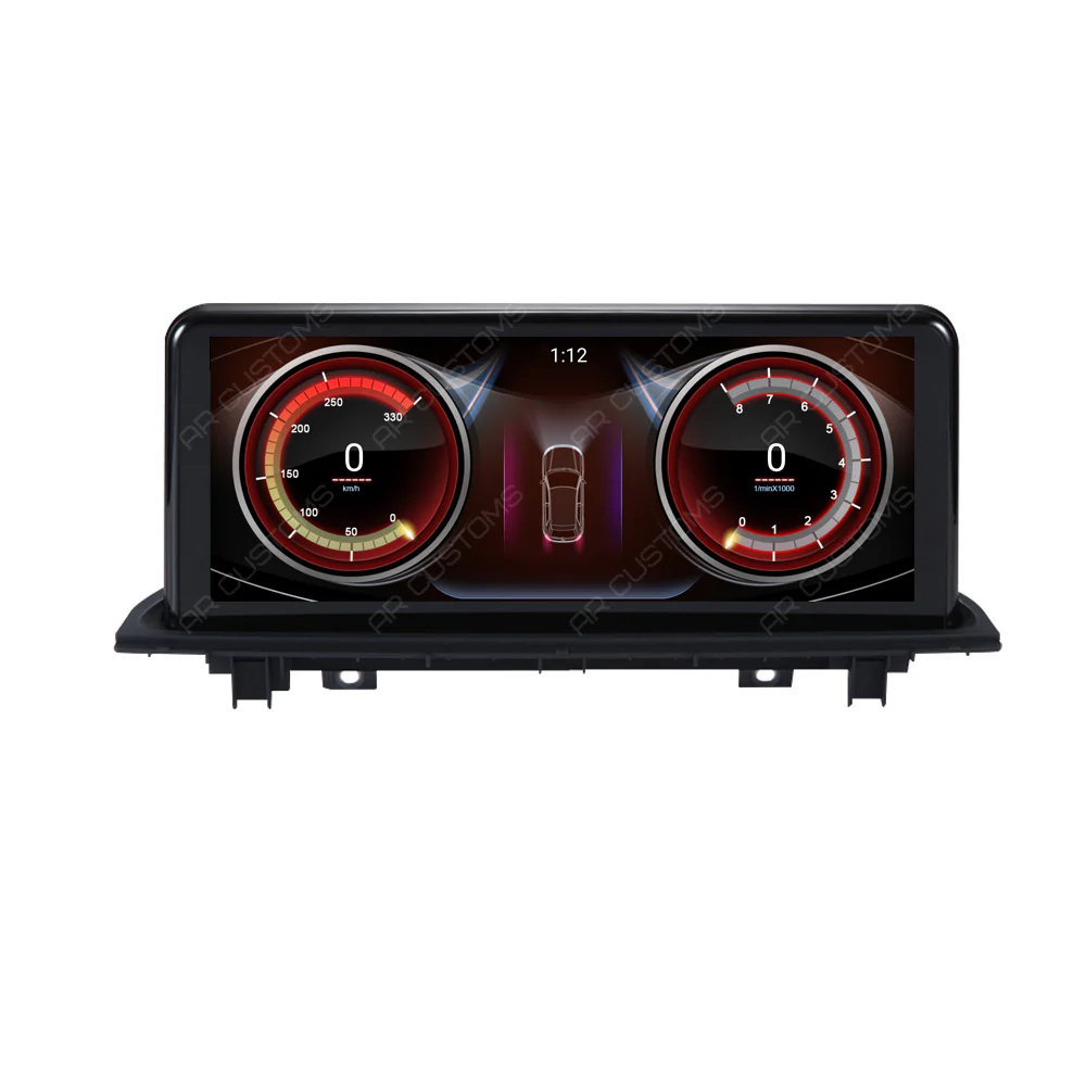 Head Unit Upgrade Installation — BMW X1 F48 2015-2022 – head unit installation view