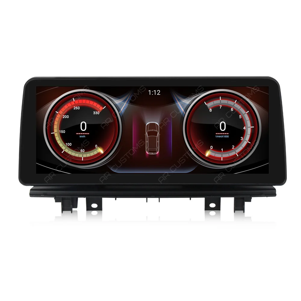 Head Unit Upgrade Installation — BMW X1 F48 2015-2022 – head unit installation view