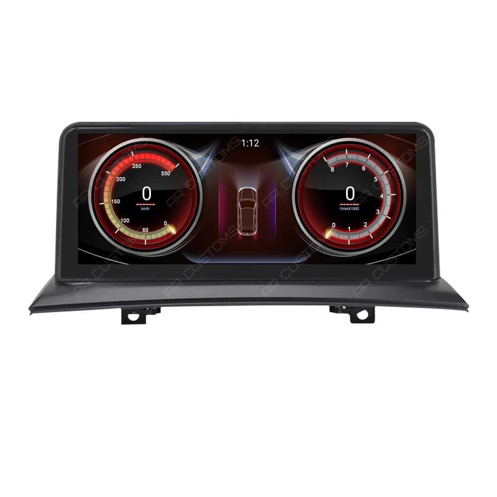 Head Unit Upgrade Installation — BMW X3 E83 2003-2010 – head unit installation view