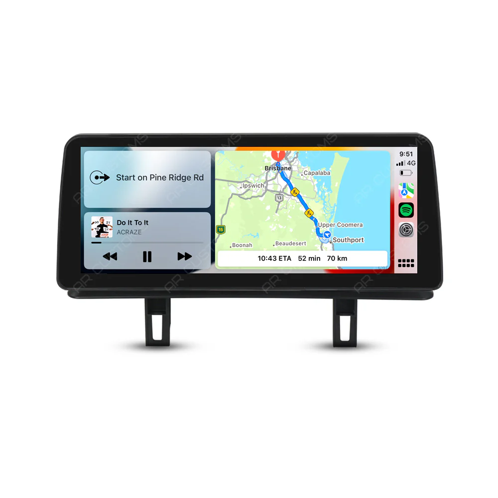 Head Unit Upgrade Installation — BMW 1 series E81/E82/E87/E88 2004- 2012 – head unit installation view