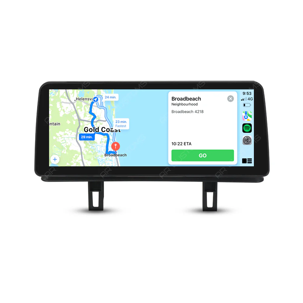 Head Unit Upgrade Installation — BMW 1 series E81/E82/E87/E88 2004- 2012 – head unit installation view