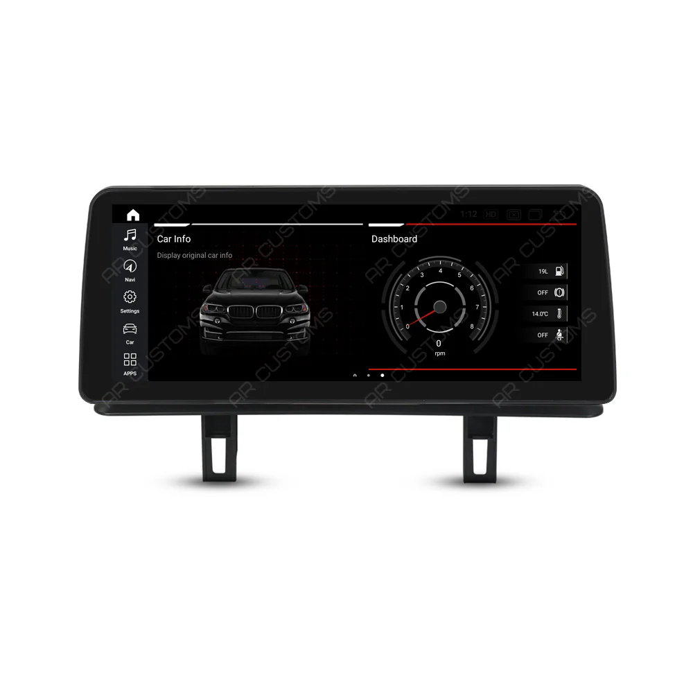 Head Unit Upgrade Installation — BMW 1 series E81/E82/E87/E88 2004- 2012 – head unit installation view