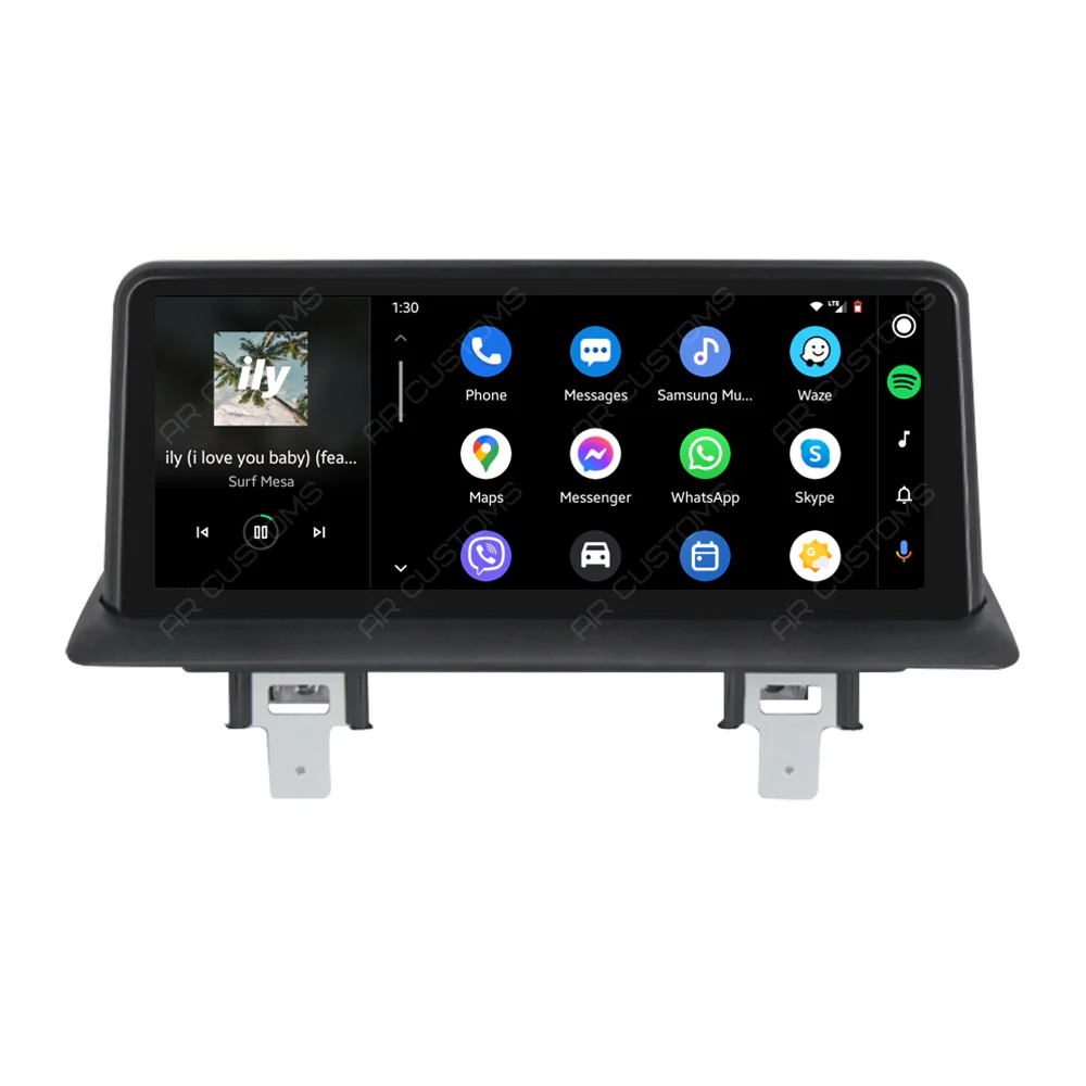 Head Unit Upgrade Installation — BMW 1 series E81/E82/E87/E88 2004- 2012 – head unit installation view