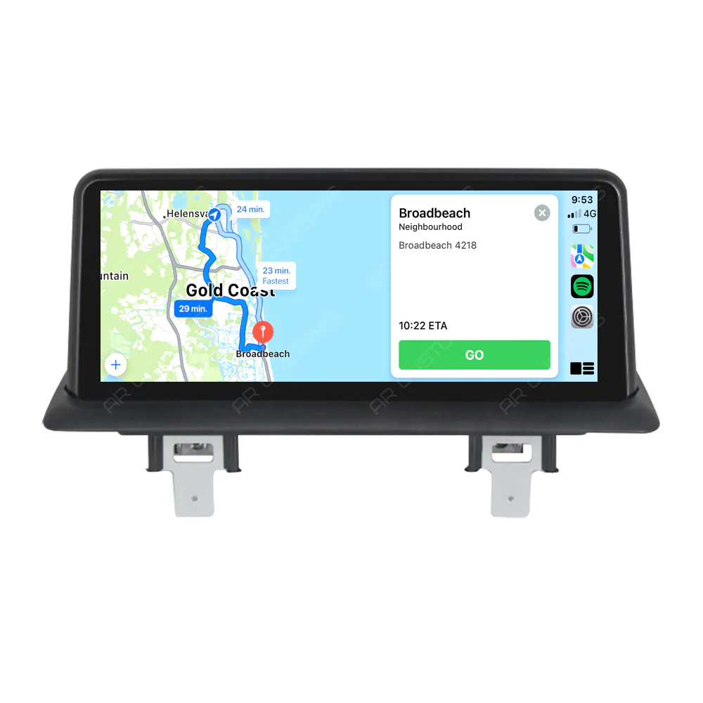 Head Unit Upgrade Installation — BMW 1 series E81/E82/E87/E88 2004- 2012 – head unit installation view