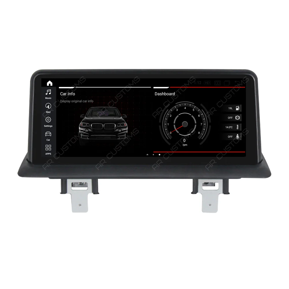 Head Unit Upgrade Installation — BMW 1 series E81/E82/E87/E88 2004- 2012 – head unit installation view