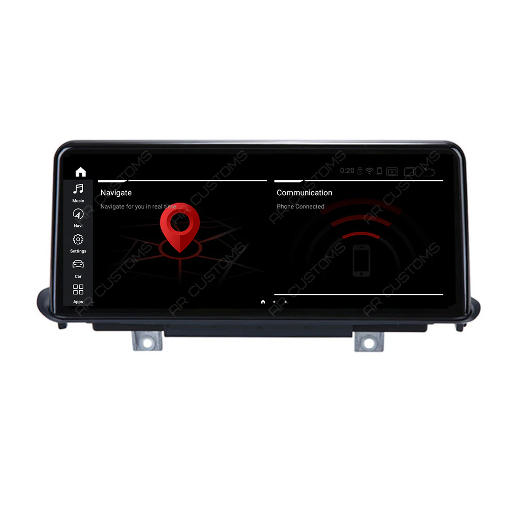 Head Unit Upgrade Installation — BMW X5/X5M F15 2014-2019 – head unit installation view