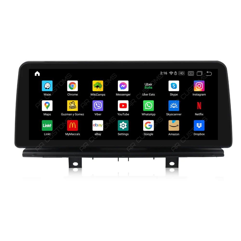 Head Unit Upgrade Installation — BMW X5/X5M F15 2014-2019 – head unit installation view