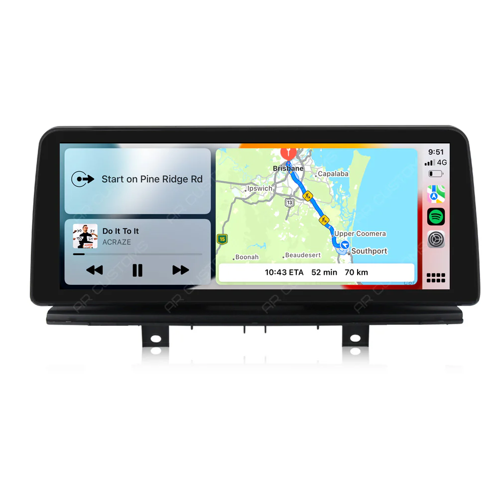 Head Unit Upgrade Installation — BMW X5/X5M F15 2014-2019 – head unit installation view