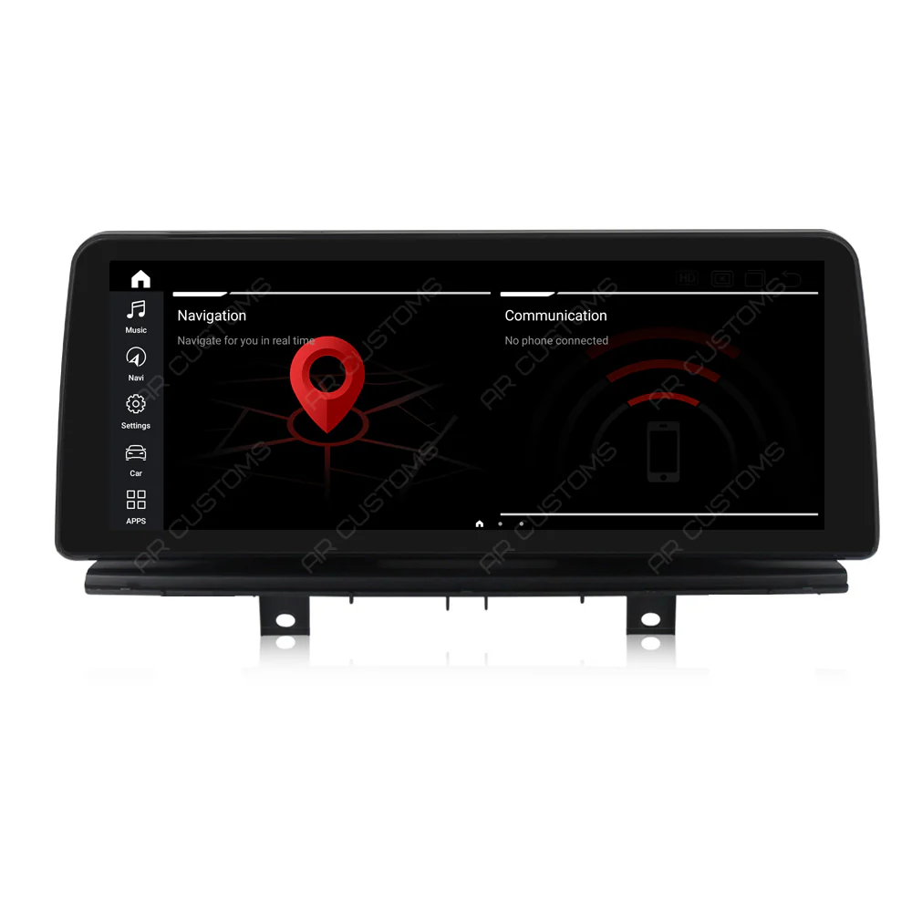 Head Unit Upgrade Installation — BMW X5/X5M F15 2014-2019 – head unit installation view