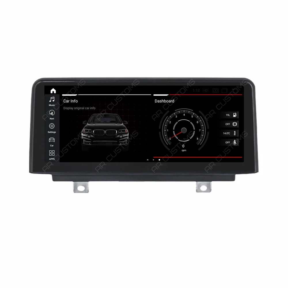 Head Unit Upgrade Installation — BMW 1 series F20/F21 2011-2016 – head unit installation view