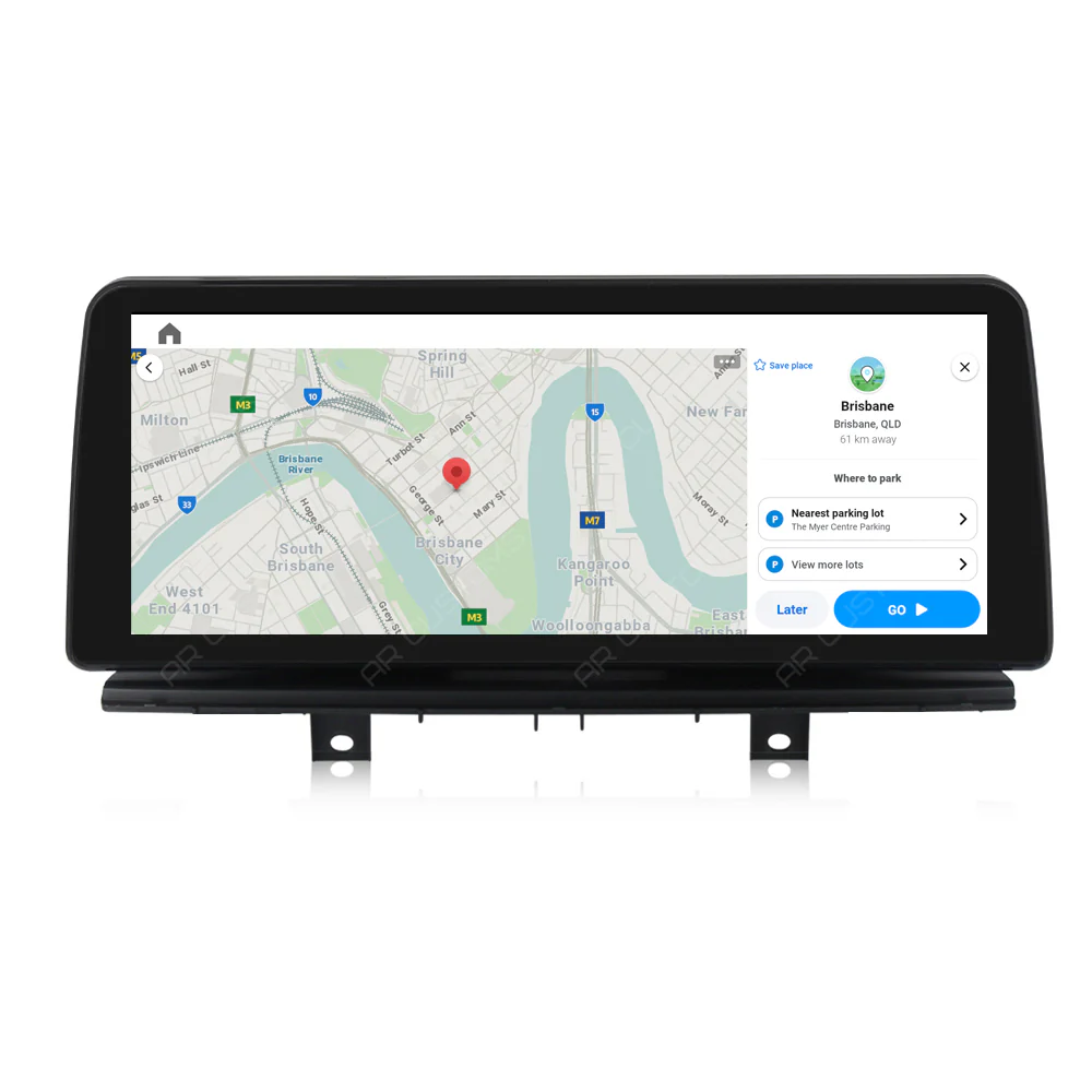Head Unit Upgrade Installation — BMW X6/X6M F16 2014-2019 – head unit installation view