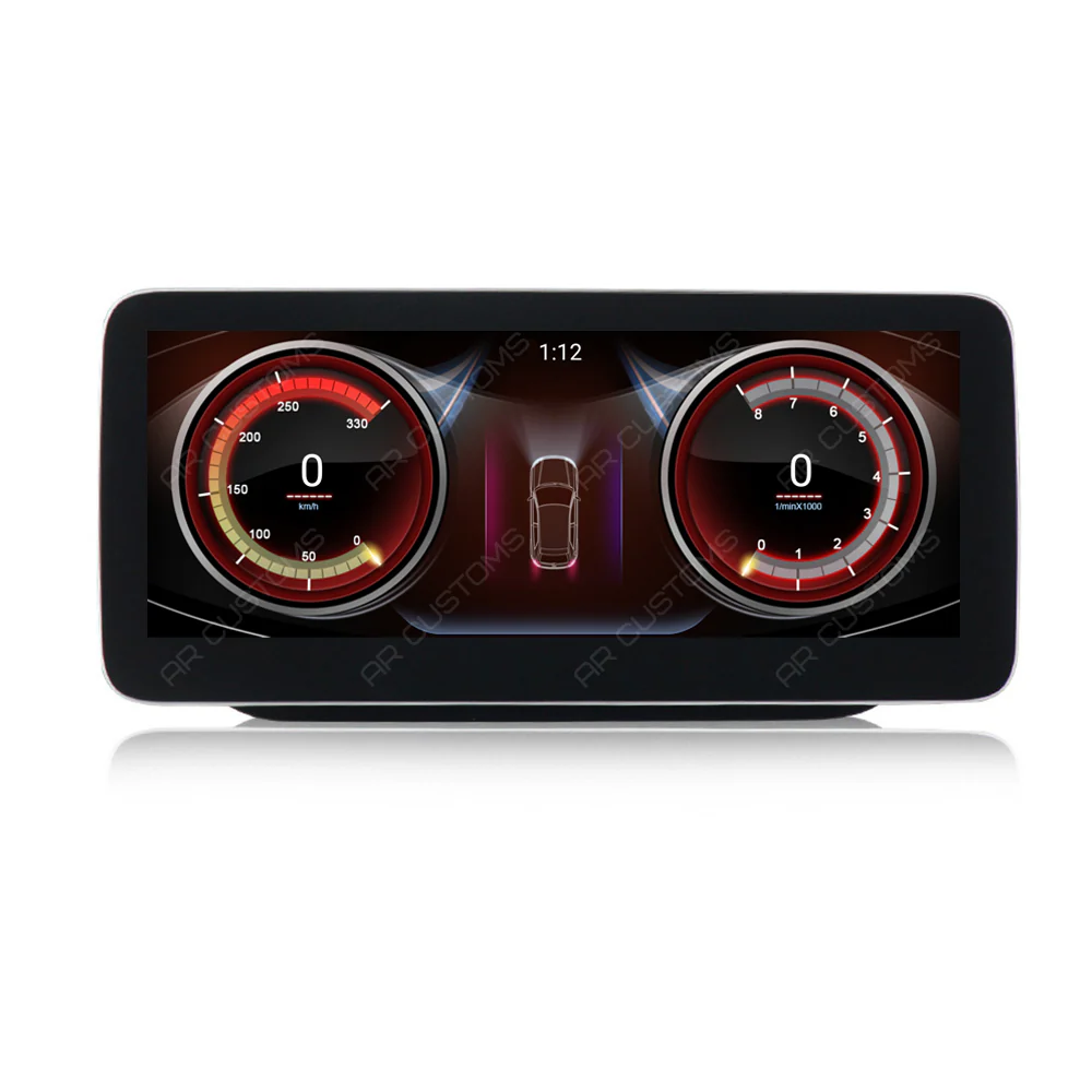 Head Unit Upgrade Installation — Mercedes B CLASS W246 2011-2018 – head unit installation view